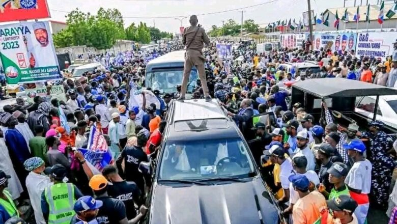 Kalli Hotunan irin kyakkyawar tarbar da Kanawa sukawa Shugaba Tinubu