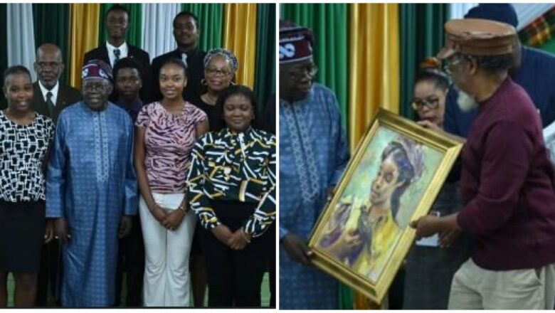 Hotuna: Shugaban kasa Bola Tinubu tare da dalibai a kasar Saint Lucia inda yake ziyara