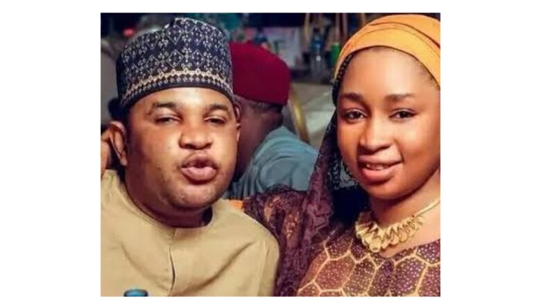 Fada ya Dawo Danye: Kalli Bidiyo yanda Gfresh Al-Amin da matarsa suke kokawa, tana ce masa uban wa yasa yaje ya rungumi Sadiya Haruna?