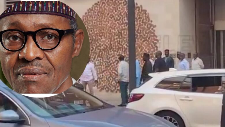 Kalli Bidiyon Asibitin da Shugaba Buhari ya rigamu gidan gaskiya a ciki dake Landan, An hango Rochas Okorocha, da Boss Mustapha a asibitin