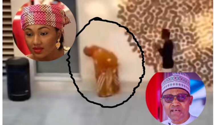 Kalli Bidiyo gwanin ban tausai yanda Zahara Buhari ke ta kukan rashin babanta, Tusuf Buhari na bata hakuri