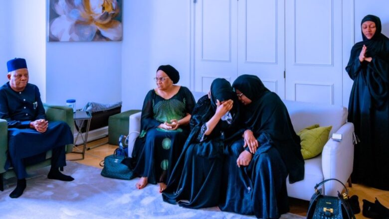 Hotuna: Mataimakin Shugaban kasa, Kashim Shettima ya jewa Matar Buhari gaisuwa