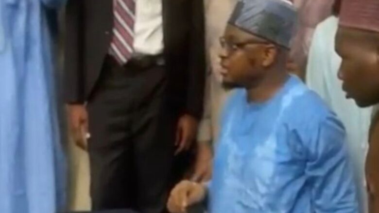 Kalli Yanda Sheikh Isa Ali Pantami yayi ta hada gumi a wajan saka Buhari a makwancinsa