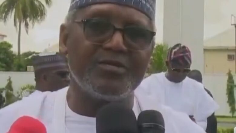 Kalli Bidiyo: A kara hakuri Nan da shekaru 2 masu zuwa Gwamnatin Tinubu zata kawo Ci gaba sosai>>Inji Dangote