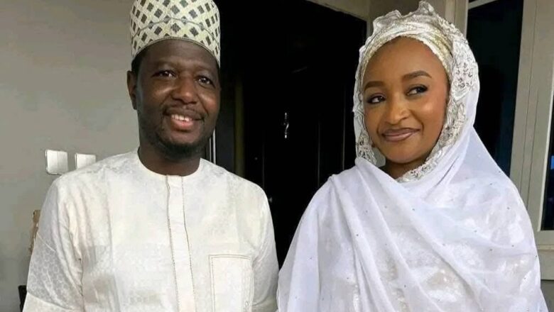 Hotuna Da Duminsu: Wannan shi ne Alhaji Ibrahim Garba, wanda aka ɗaura wa jaruma Rahama Sadau aure da shi jiya Asabar.