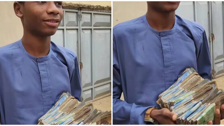 Gwamna Abba Kabir Ya Baiwa Matashin Yaro Mai Harkar Kere-Kere A Kano Jari Na Makuden Kudade Tare Da Daukar Nauyin Karatunsa