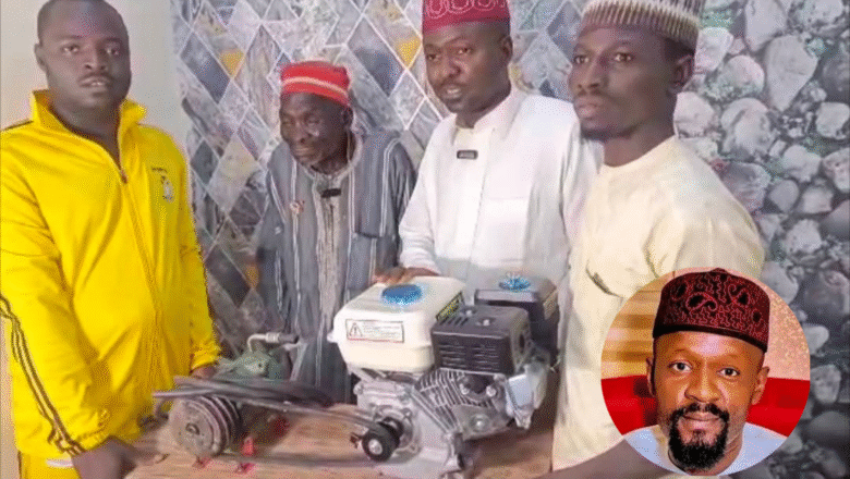 Ɗan Majalisar Taraiya na Fagge, MB Shehu ya saya wa mabuƙacin tsoho injin facin da ya roƙa a wani faifen bidiyo