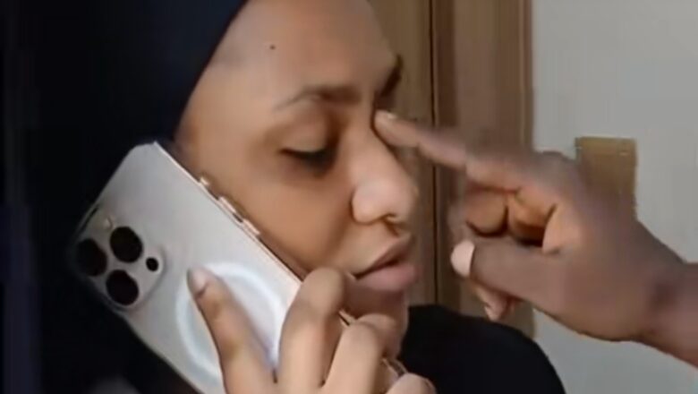 Bidiyon Namiji nawa Tauraruwar fina-finan Hausa, Nafisa Fiddausi Yahya Kwalliya ya jawo cece-kuce inda mutane ke tambayar wai dama namiji ne ke musu kwalliya?