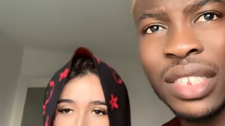 Kalli Bidiyon: Mawaki 442 ya musuluntar da baturiyar da yakw waka da ita bayan da halayensa suka burgeta