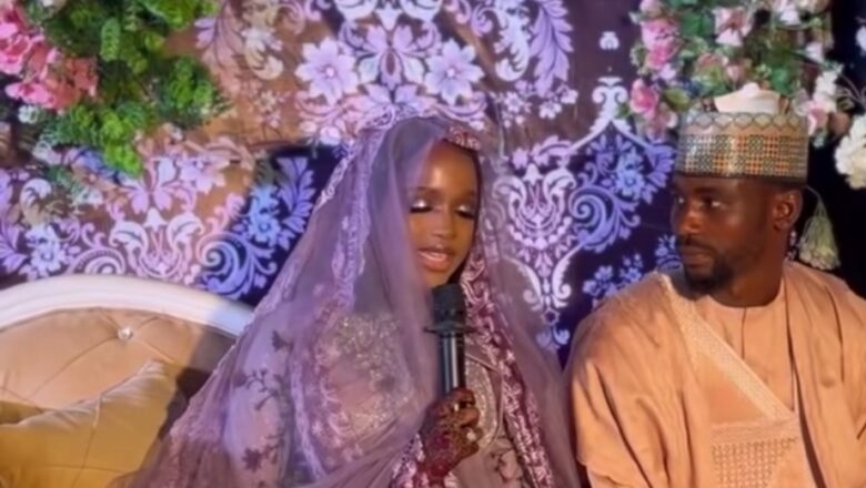 Kalli Bidiyo: Amarya ta dauki hankula saboda yin karatu a wajan Bikinta