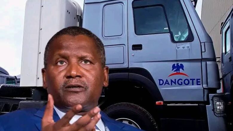 AbinYa Tabbata: Dangote Ya Tura Motoci 1,000 Masu Amfani Da Gas Don Fara Dakon Man Fetur Kyauta