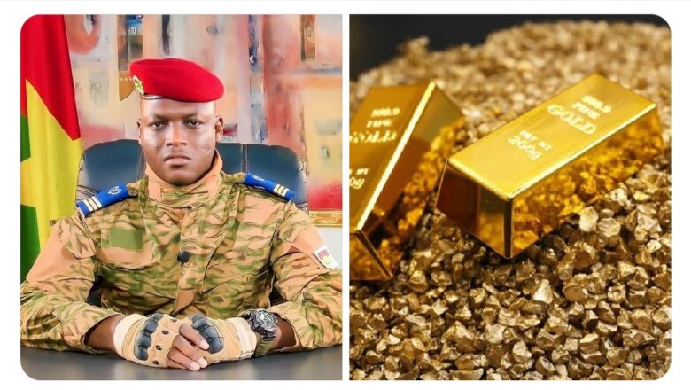 Kasar Burkina Faso ta samu kudin Shiga Dala Biliyan $18 ta hanyar sayar da Gwal tun bayan da Ibrahim Traore ya zama shugaban kasar