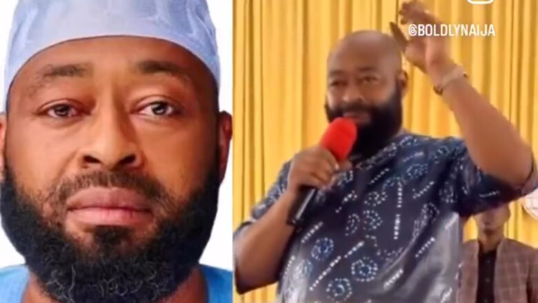 Kalli Bidiyon: Gwamnan jihar Naija ya jawo cece-kuce sosai bayan da aka ganshi ya shiga coci an yi irin addu’ar kiristoci dashi