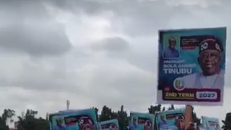 Kalli Bidiyon yanda aka shirya yakin neman zabe a Legas dan kira ga Shugaba Tinubu ya fito takara a 2027