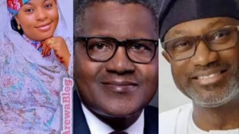 Burina in auri daya daga cikin masu kudin Najeriya, Aliko Dangote ko Femi Otedola>>Inji Mansurah Isah