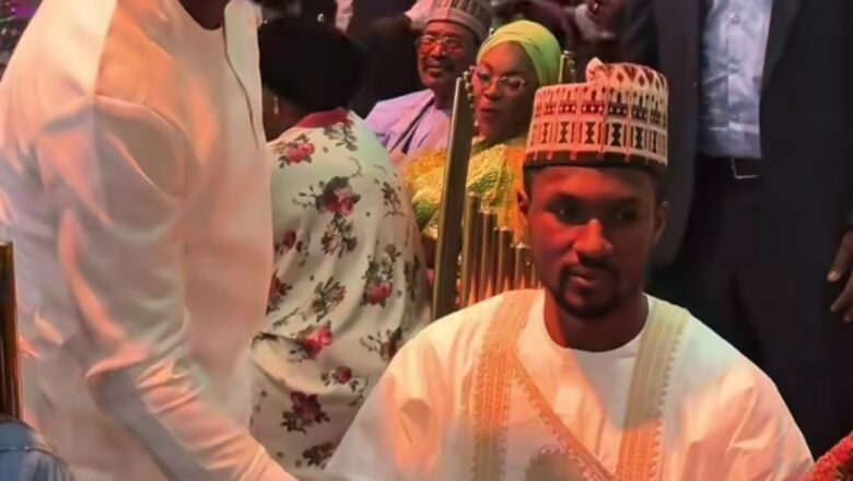 Kalli Bidiyon:Yanda dan Shugaban kasa, Seyi Tinubu ya gaisa da diyar tsohon shugaban kasa, Zahra Buhari, sannan ya Sumbhachi kanwarta