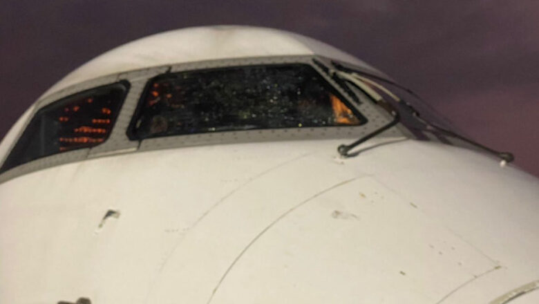 Jirgin saman ‘yan Kwallon Najeriya, Super Eagles yayi saukar gaggawa bayan da gilashin jirgin ya fashe