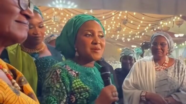 Kalli Bidiyo: Ganin diyar Dangote, Fatima ta bayar da Gudummawar Naira Miliyan 3 a wajan wani biki ya jawo cece-kuce
