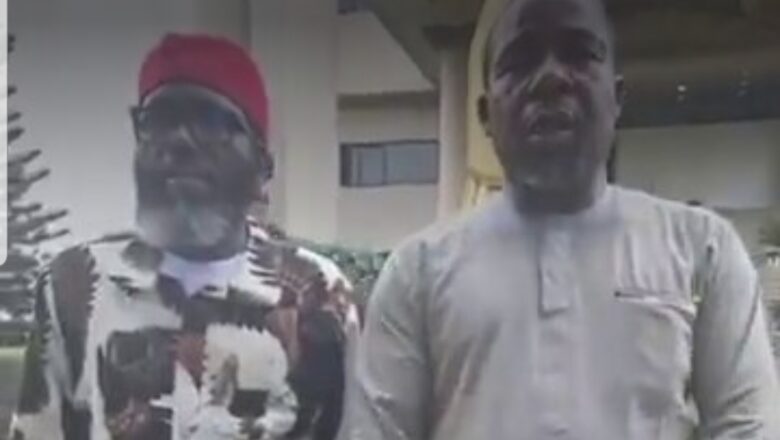 Kalli Bidiyon yansa Lauyoyin Nnamdy Khanu suka je ofishin DSS dan ganinshi amma aka ce musu an mayar dashi Gidan Gyaran Hali dake Sokoto