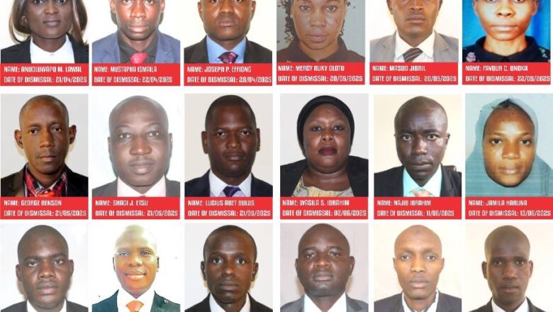 Hukumar ‘Yansandan farin kaya DSS ta kori ma’aikata 115 daga aiki