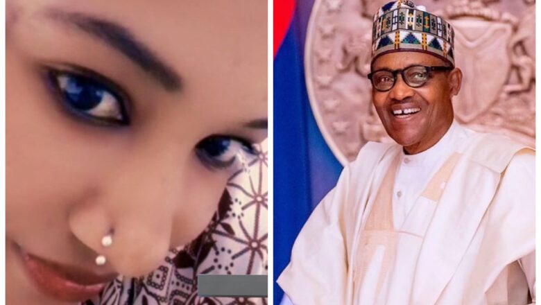 Wallahil Azim Buhari ya zo min a mafarki, da fararen kaya da Dogon gashi, Fuskarsa cike da annuri yace min ya gode da addu’o’in da nake masa>>Inji tsohuwar Hadimar Buhari, watau Baby Buhari