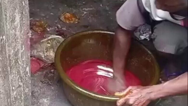 Bidiyon yanda wasu ke hada manja a kudu ta hanyar kara masa kala dan yayi jaa sosai ya jawo cece-kuce sosai a kafafen sadarwa