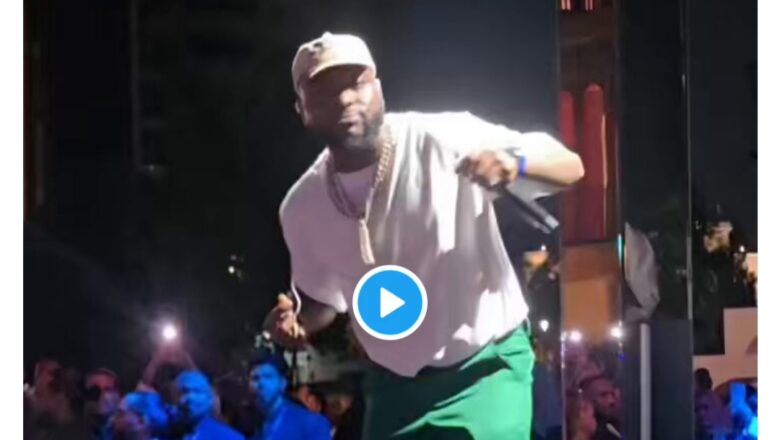 Kalli Bidiyon yanda Mamakin Najeriya Davido ya chashe a kasar Saudiyya a daren jiya