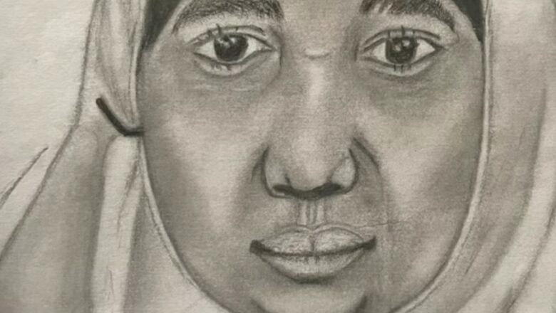 Kalli Bidiyon: Matashi da ya zana Matar Rarara, A’isha Humaira ya dauki hankula