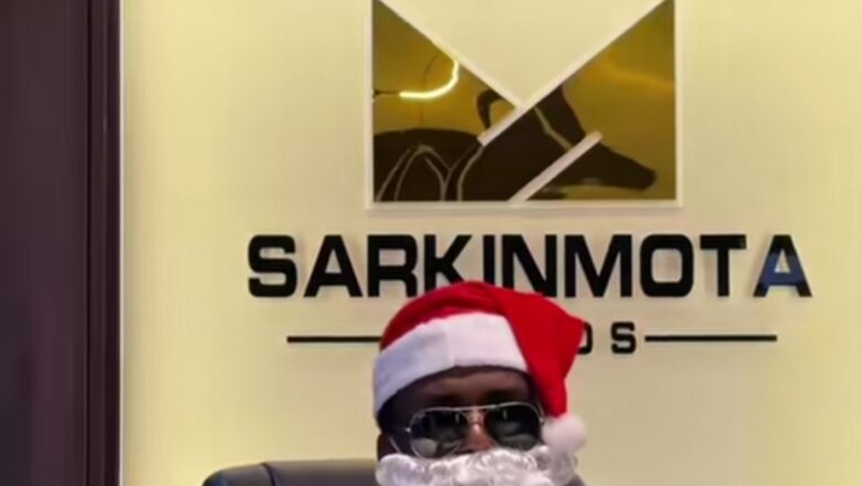 Kalli Bidiyon Sarkin Mota cikin shigar Father Christmas irin ta Kiristoci data jawo cece-kuce