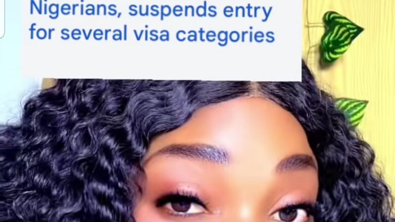 Kalli Bidiyon: Toh Kiristoci ‘yan uwana, da kuke ganin America na sonku gashinan ta saka dokar hana ‘yan Najeriya zuwa kasar ta amma bata ware Kiristoci ba>>Inji ‘Yar Tanko