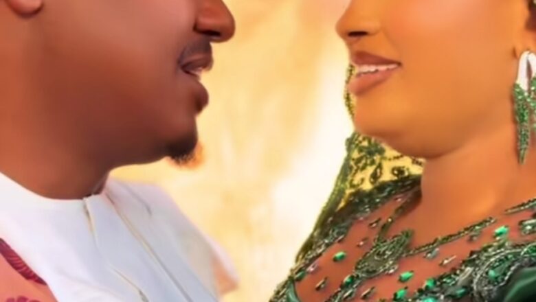 Kalli Bidiyo da Duminsa: Bayan Daurin aure, Tauraruwar fina-finan Hausa, Fati Kinal da Angonta sun saki zazzafan Bidiyo suna Rùngùmar juna