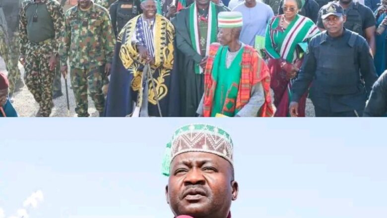 Kalli Irin Tarbar da Ministan tsaro, Christopher Musa ya samu a garinsa na Zangon Kataf yayin da ya je hutun Kirsimeti