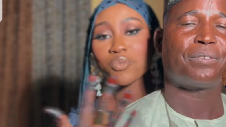 Kalli Bidiyon: Ango da Amarya sun dauki hankula sosai saboda salon Murnar bikinsu da suka yi