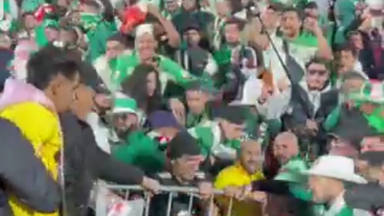 Kalli Bidiyon yanda ‘yan kasar Algeria suka tada rigima suka bi Rafali da gudu, bayan da Najeriya ta musu ci 2-0