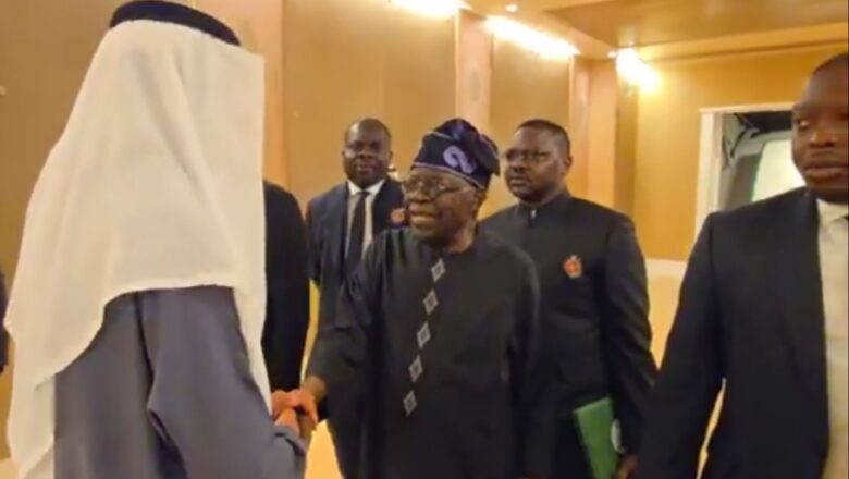 Da Duminsa: Shugaba Tinubu ya sauka a kasar UAE