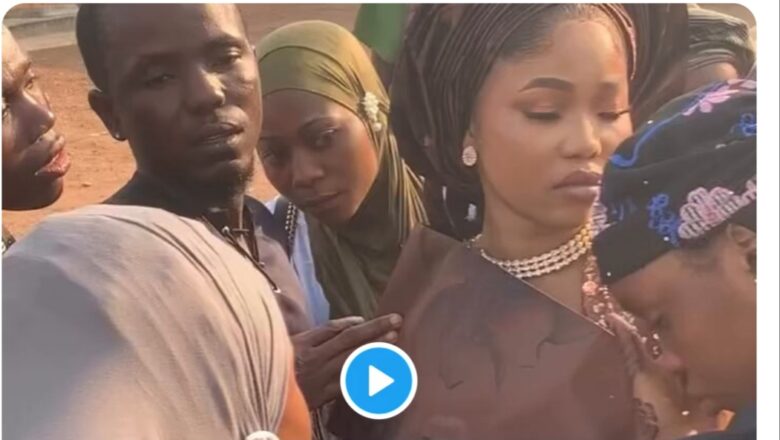 Kalli Bidiyon: Yanda Ake ta fama da wata Amarya taki yadda a kaita gidan Angonta