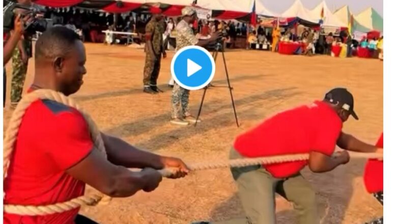 Kalli Bidiyon: Yanda aka yi wasan jan Igiya tsakanin sojoji da ‘yansandan Najeriya