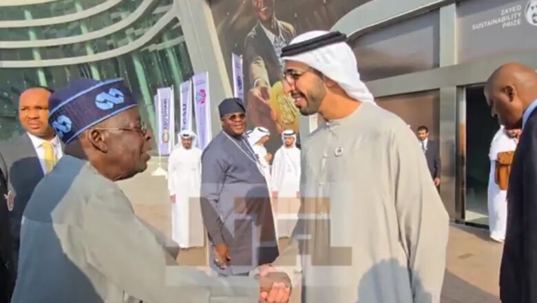 Kalli Bidiyon yanda Tawagar Gwamnatin Najeriya ta isa Abu Dhabi wajan taron kasashen Duniya