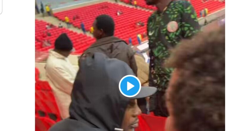 Kalli Bidiyon: Yanda Rikici ya bàrkè tsakanin wasu ‘yan Najeriya da ‘yan kasar Morocco bayan da aka yi yunkurin canja musu wajan zama a filin wasan da aka buga wasan jiya