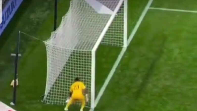 Kalli Bidiyon yanda Golan Najeriya ya ajiye wani abu kusa da Post kamin a fara Buga Penalty da ya dauki hankula