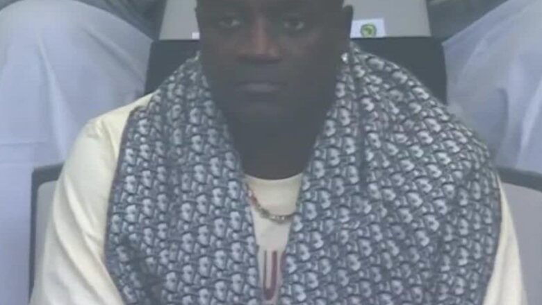 Akon Ya je kallon wasan Senegal da Mali: Kalli Bidiyon yanda ya rika murna bayan da Senegal ta ci kwallo