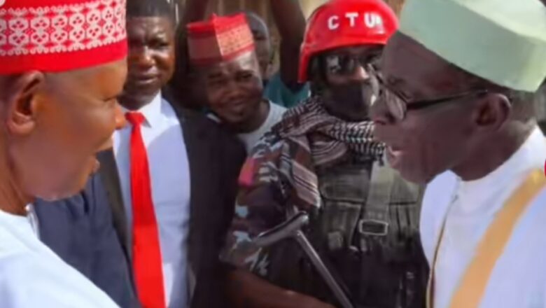 Allah Sarki Kalli Bidiyon: Yanda Gwamna Abba ya hadu tare da Kamaye