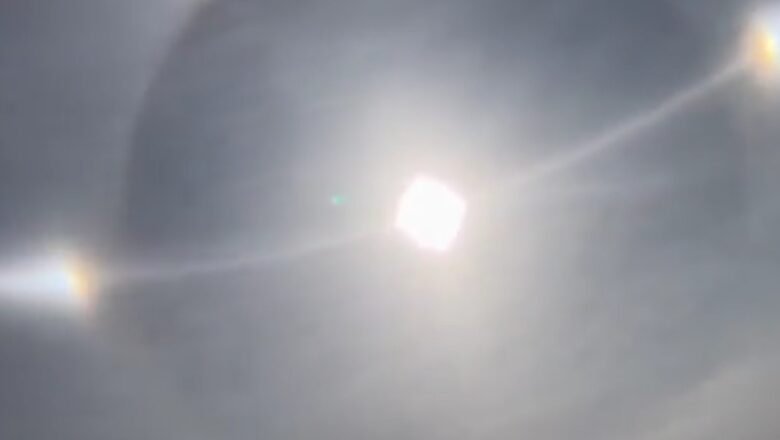 Kalli Bidiyon: Yanda Rana ta rabu zuwa gida 4 a Jos, Jihar Filato