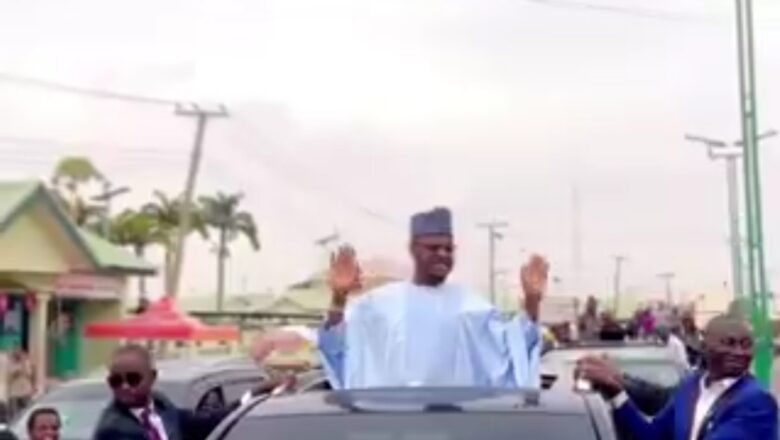 Kalli Bidiyon yanda Farfesa Isa Ali Pantami yayi zagayen gari a Gombe ana ta ce masa sai malam