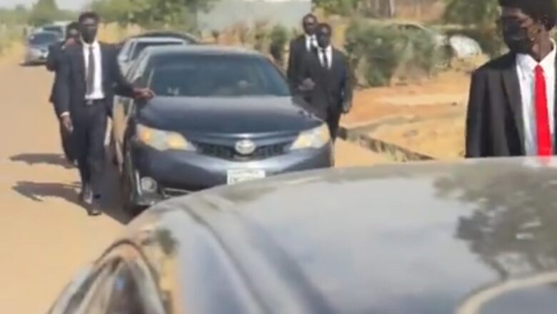 Kalli Bidiyon: Tawagar motocin shugaban daliban jami’ar Federal University Dutse da suka dauki hankula