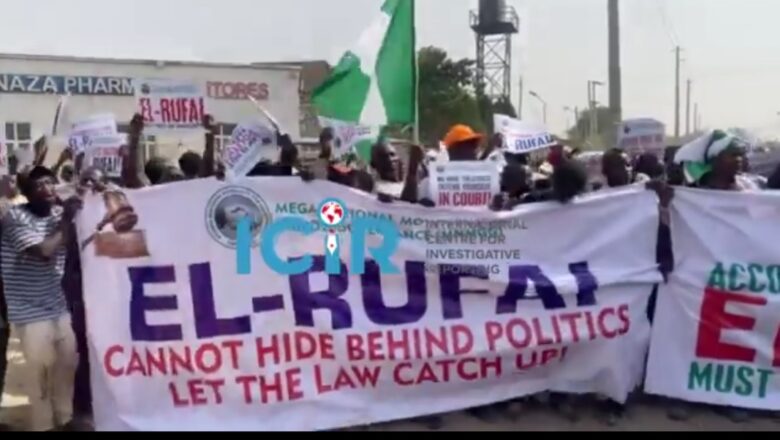 Kalli Bidiyon: Yanda wasu suka fito gangami suna kiran a hukunta El-Rufai