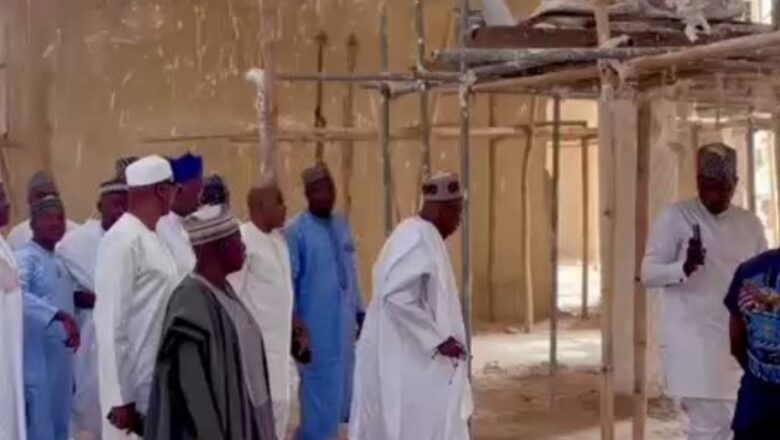 Kalli Bidiyon katafaren Masallacin Juma’a da Ganduje ke ginawa a Abuja