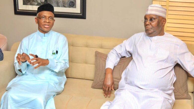 Da Duminsa: Atiku Abubakar ya kaiwa Malam Nasiru Ahmad El-Rufai ziyara har gida bayan da aka yi yunkurin kamashi