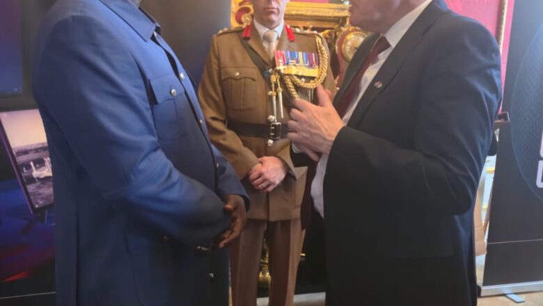 Hotuna:An yi ganawa tsakanin shuwagabannin tsaron Najeriya dana kasar Ingila