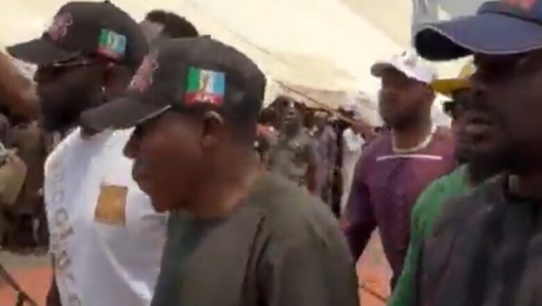 Kalli Bidiyon: Ganin dan fafutukar neman kafa kasar Yarbawa ta Oduduwa yanawa APC yakin neman zabe ya dauki hankula